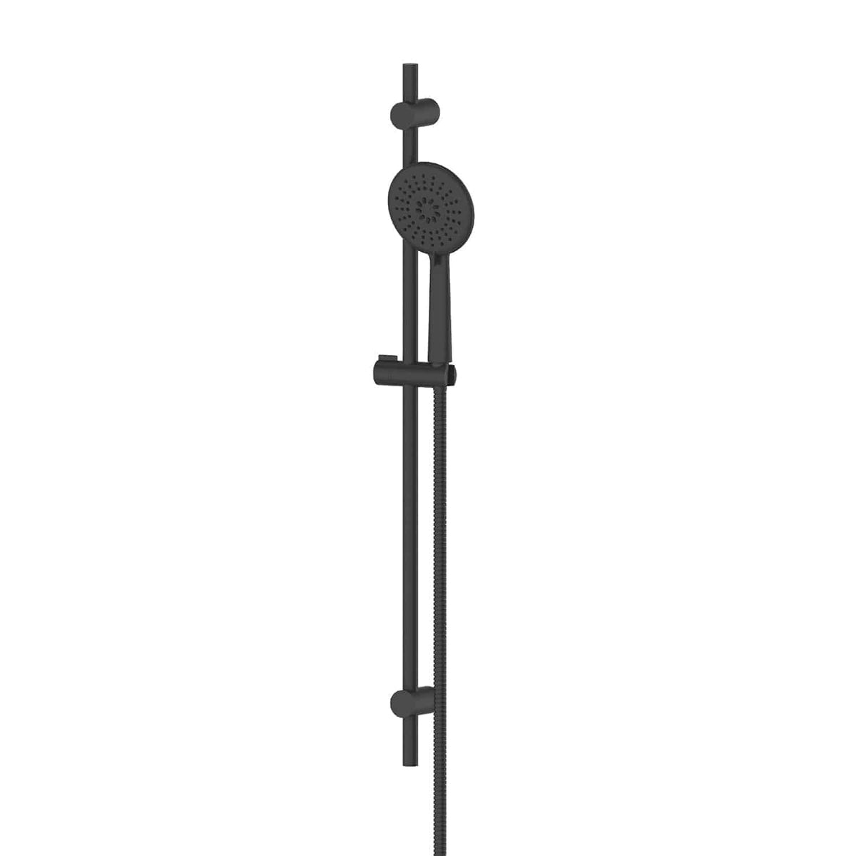Rocco Adjustable Rail Shower - Matte Black