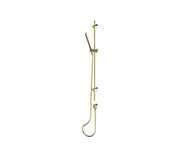 Rocco Pin Rail Shower - PVD Brushed Brass