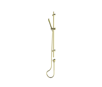Greens Rocco Pin Rail Shower - PVD Brushed Brass