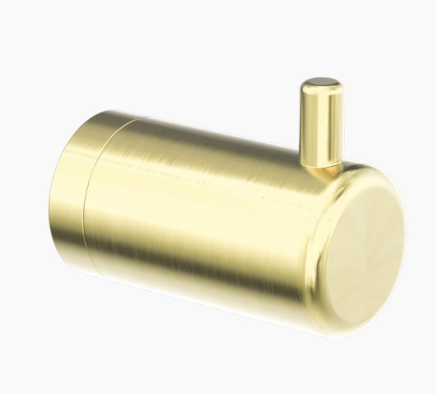 Nero Mecca Care 25mm Wall Hook Brushed Gold