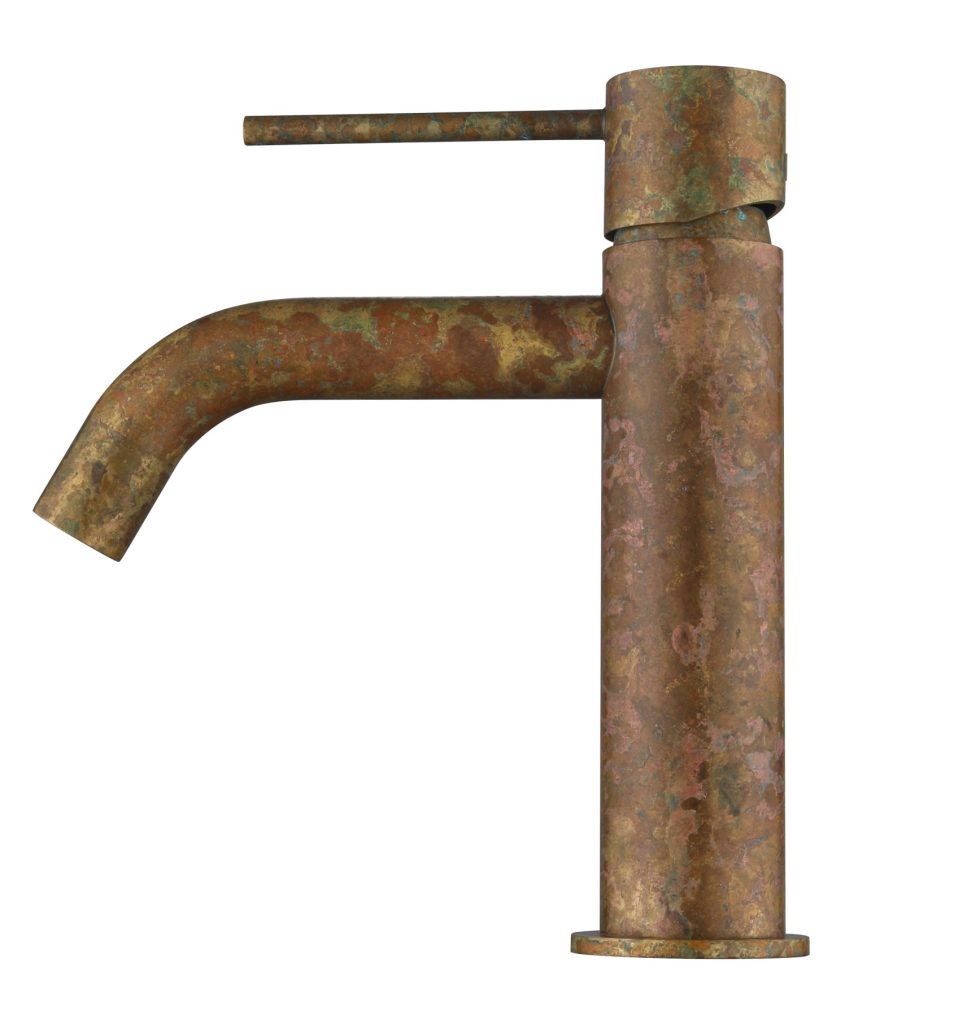 Bella Vista Mica Basin Mixer Aged Accelerated Living Brass