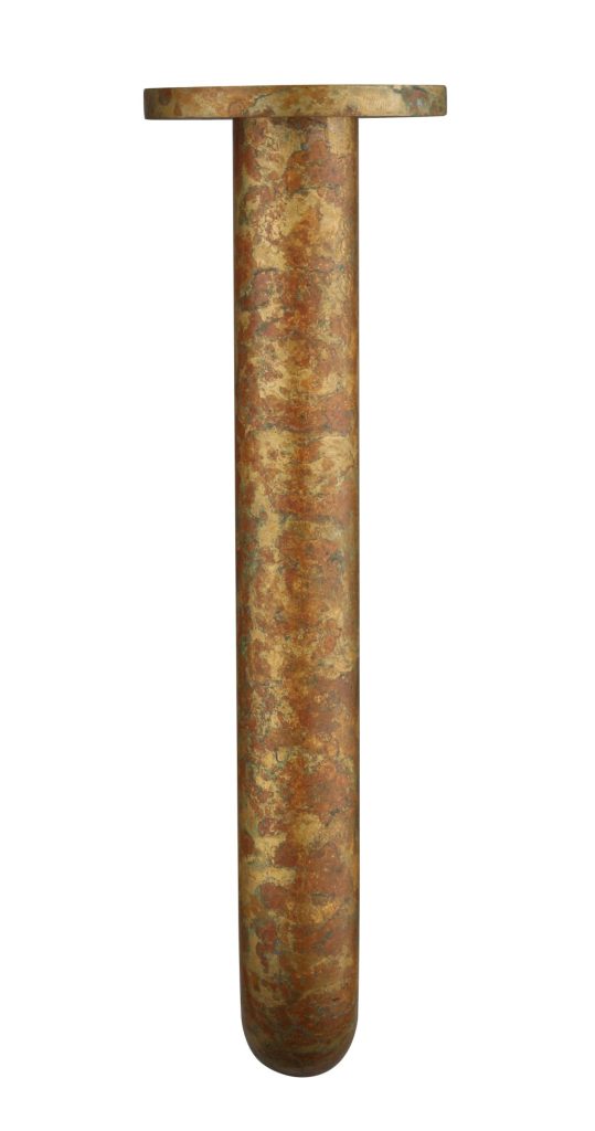 Bella Vista Mica Wall Spout 220mm Set Aged Accelerated Living Brass