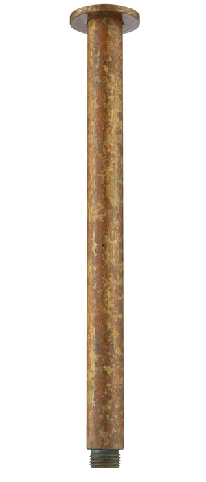 Bella Vista Mica Ceiling Dropper Aged Accelerated Living Brass