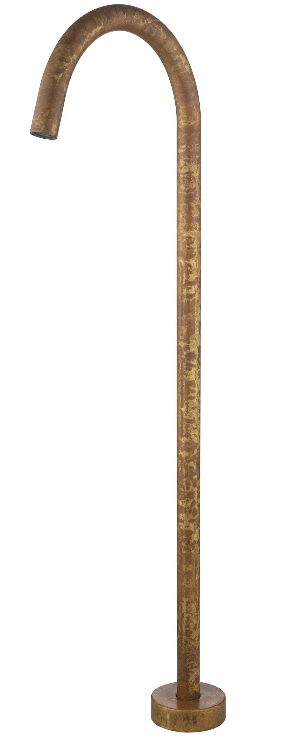 Bella Vista Mica Freestanding Bath Spout Aged Accelerated Living Brass