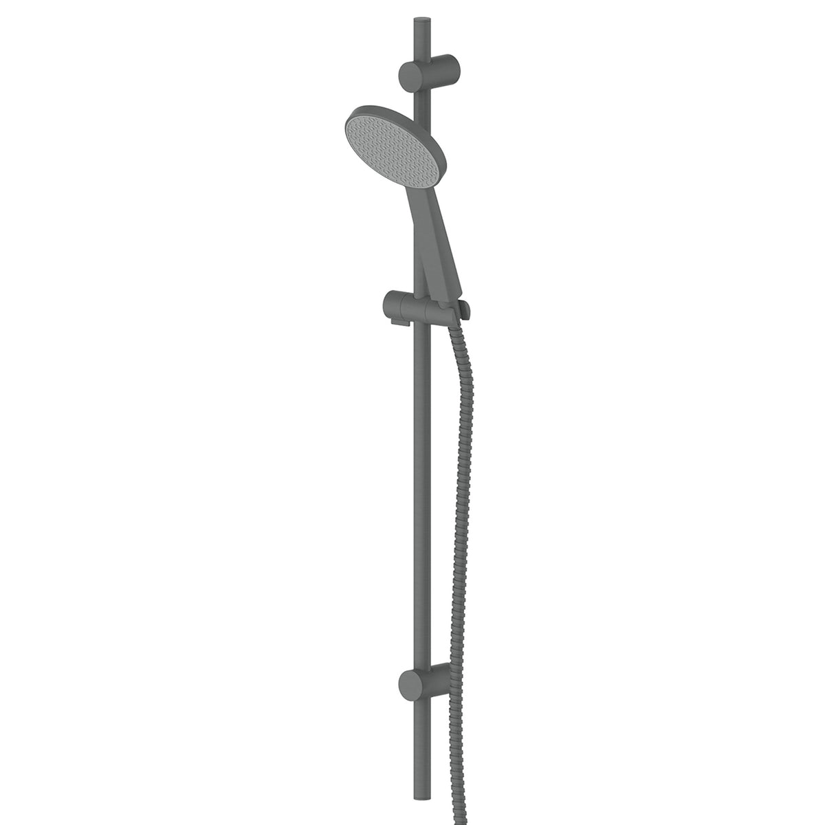 Glide RainBoost Adjustable Rail Shower - PVD Gunmetal
