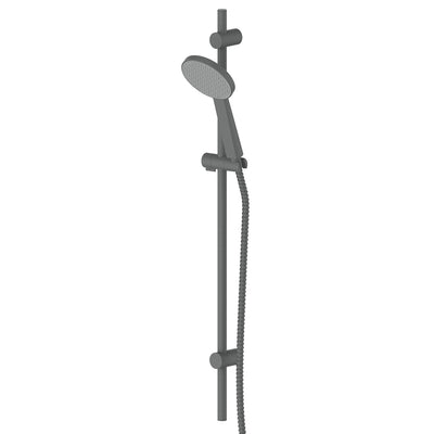 Greens Glide RainBoost Adjustable Rail Shower - PVD Gunmetal