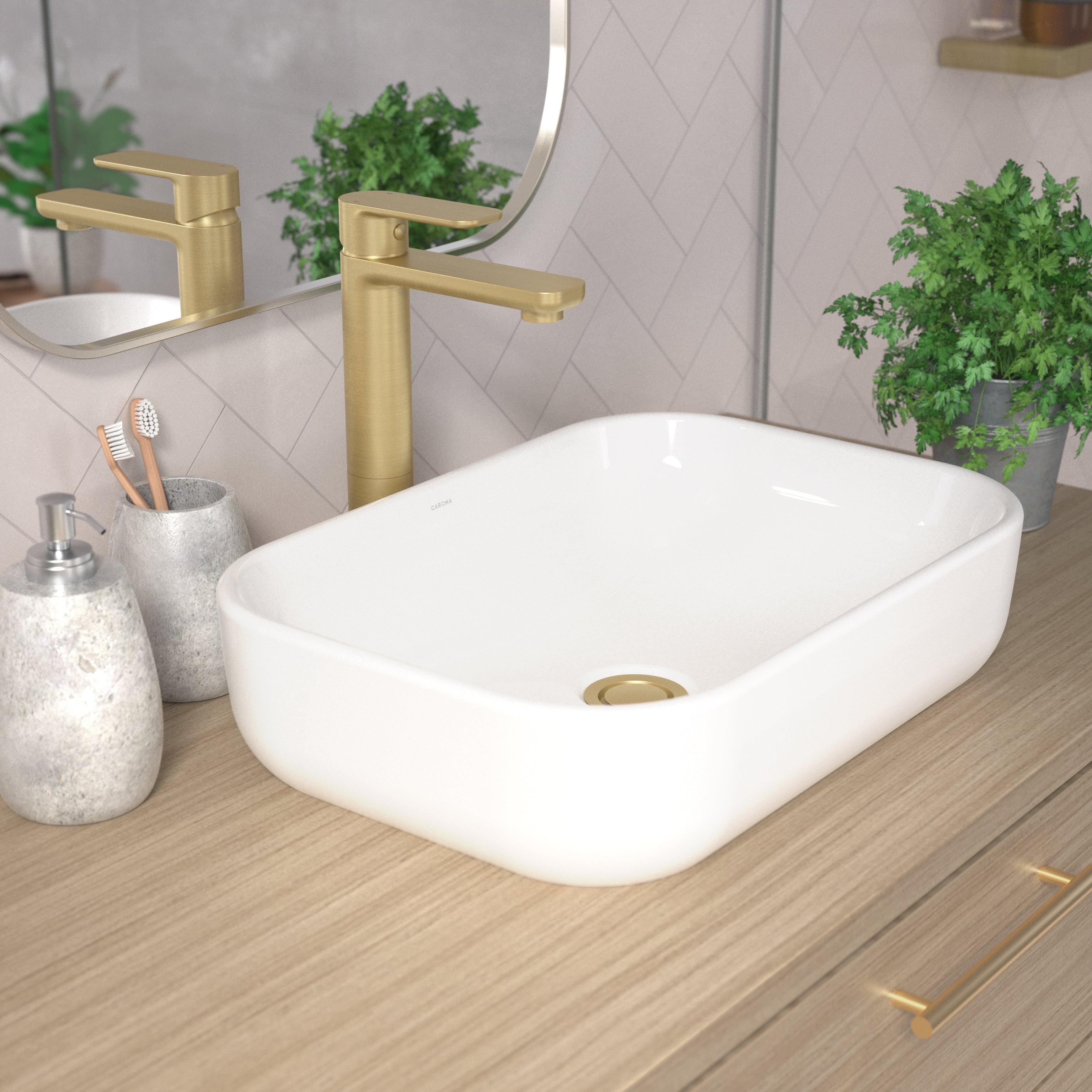 Caroma Luna Above Counter Basin