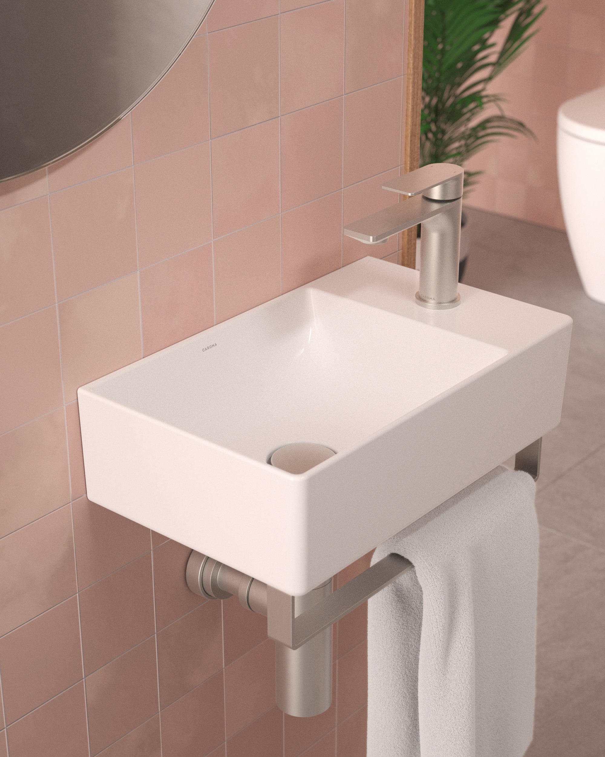 Caroma Urbane II Hand Wall Basin 1TH