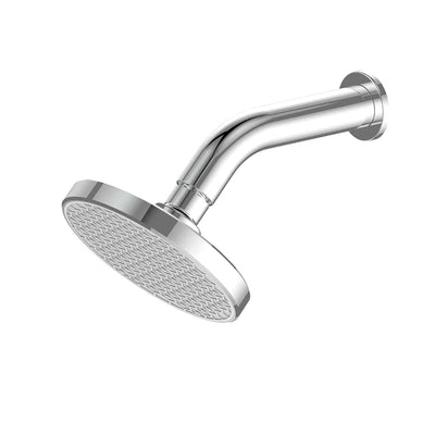 Greens Glide RainBoost Shower Rose with Arm - Chrome
