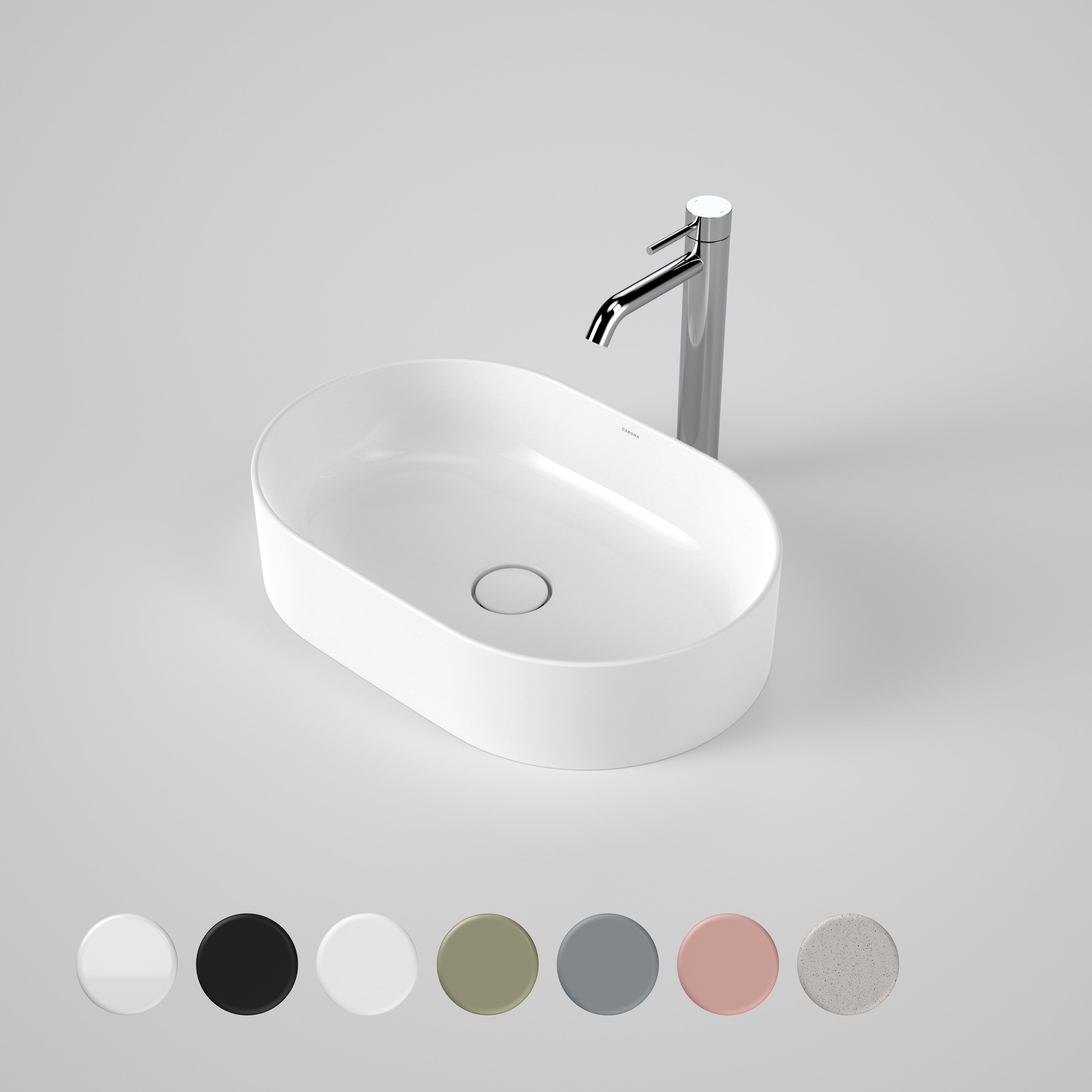 Caroma Liano II 530mm Pill Above Counter Basin