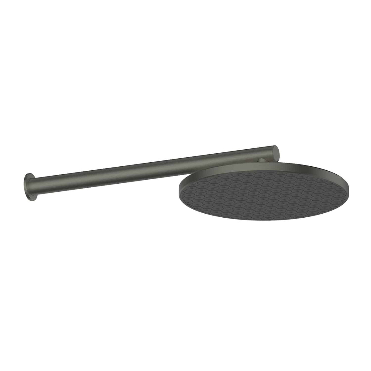 Glide RainBoost Wall Shower - PVD Gunmetal