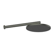 Glide RainBoost Wall Shower - PVD Gunmetal
