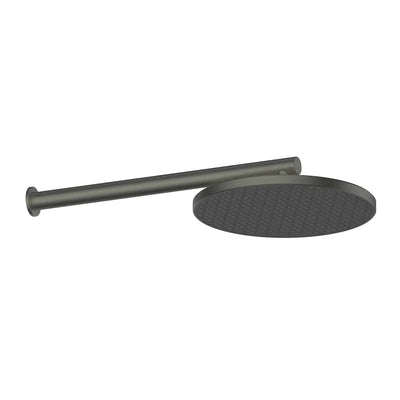 Greens Glide RainBoost Wall Shower - PVD Gunmetal