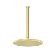 Glide RainBoost Ceiling Shower - PVD Brushed Brass