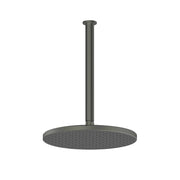 Glide RainBoost Ceiling Shower - PVD Gunmetal