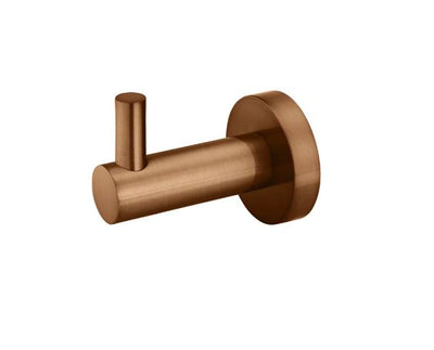 Meir Round Robe Hook Lustre Bronze