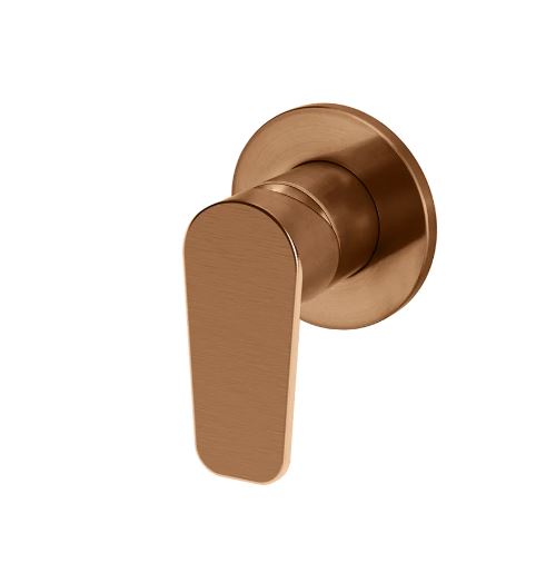 Meir Round Wall Mixer Paddle Handle Trim Kit (In-wall body not included) Lustre Bronze