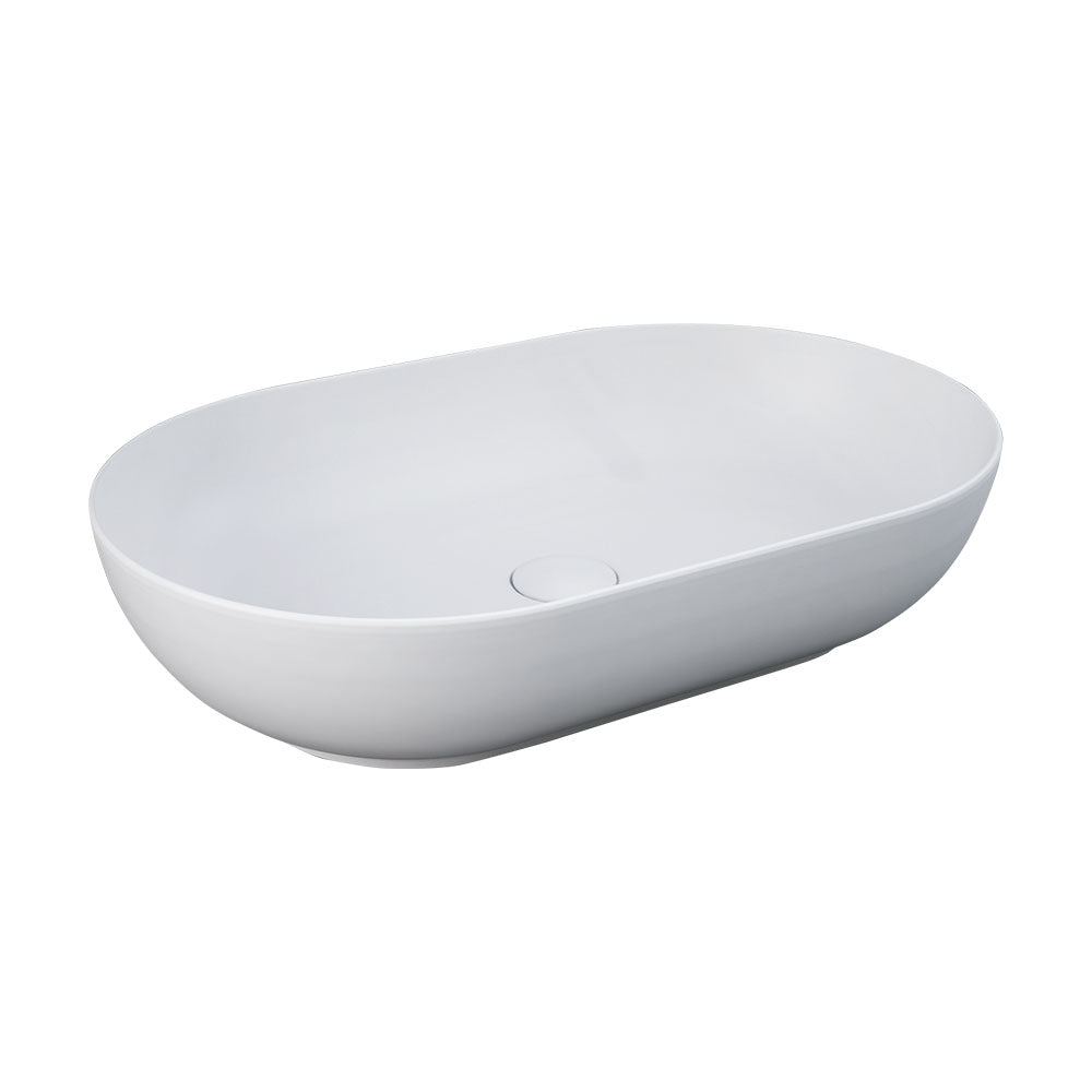 Fienza RAK Feeling Oval Above Counter Basin Matte White