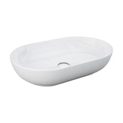 Fienza RAK Feeling Oval Above Counter Basin Alpine Gloss White