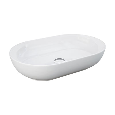 Fienza RAK Feeling Oval Above Counter Basin Alpine Gloss White