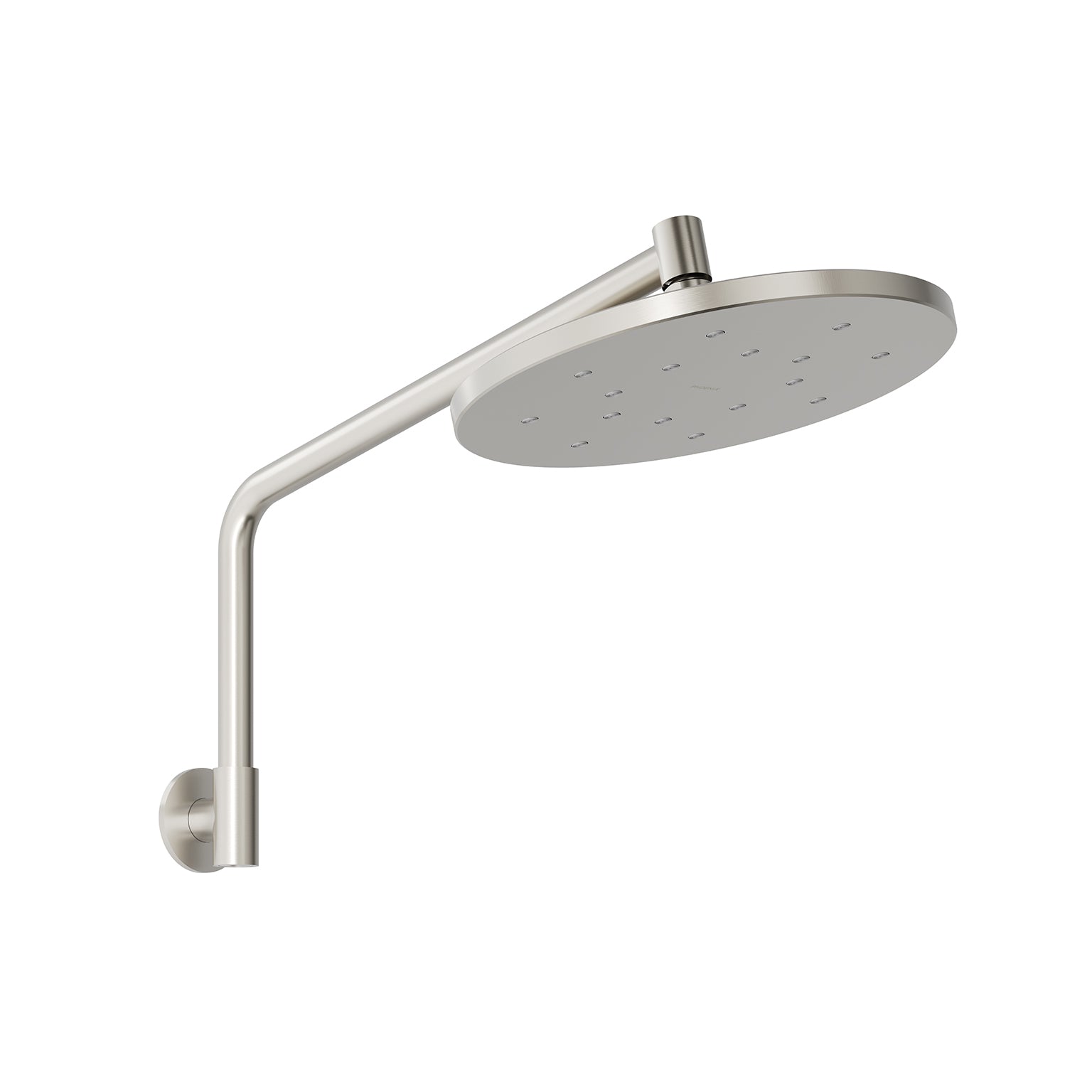 Phoenix Ormond High Rise Shower Rose & Arm Brushed Nickel