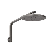 Phoenix Oxley High-Rise Shower Arm and Rose Brushed Carbon