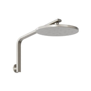 Phoenix Oxley High-Rise Shower Arm and Rose Brushed Nickel