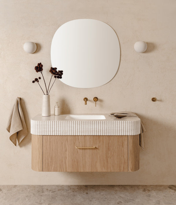 Adp Surry Curved Wall Hung Vanity Imperial Top