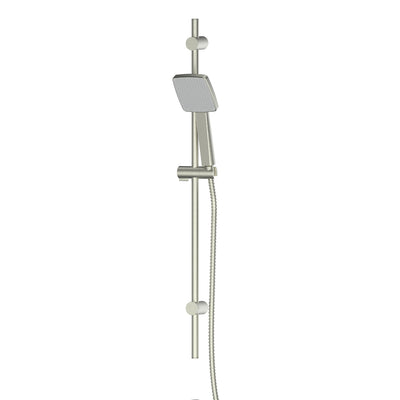 Greens Glide Syntra RainBoost® Adjustable Rail Shower - PVD Brushed Nickel