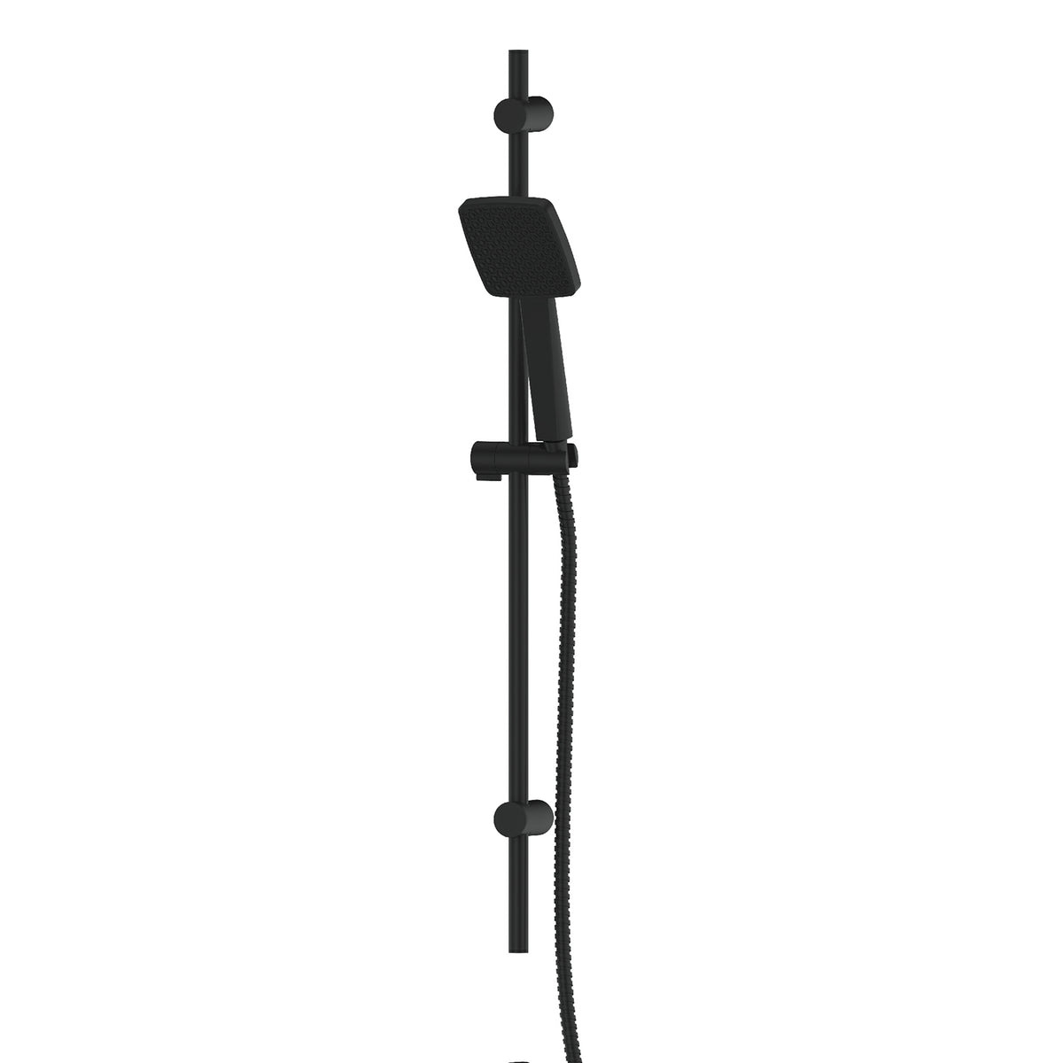 Glide Syntra RainBoost® Adjustable Rail Shower - Matte Black