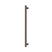 Phoenix Heated Towel Rail Round 800mm Brushed Bronze