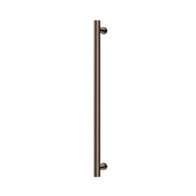 Phoenix Heated Towel Rail Round 800mm Brushed Bronze