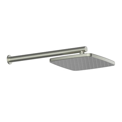 Greens Glide Syntra RainBoost Wall Shower - PVD Brushed Nickel