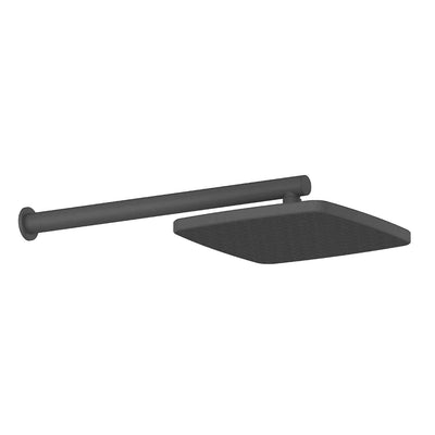 Greens Glide Syntra RainBoost Wall Shower - PVD Gunmetal