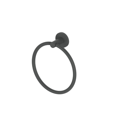 Greens Zola Hand Towel Ring - PVD Gunmetal