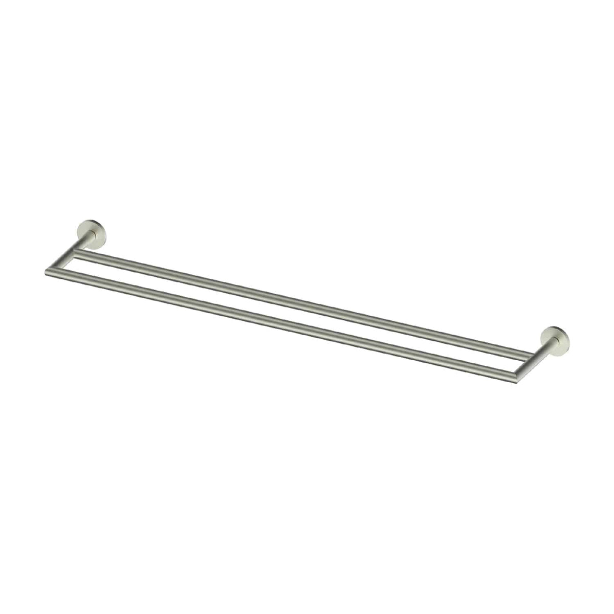 Zola Double Towel Rail - PVD Brushed Nickel