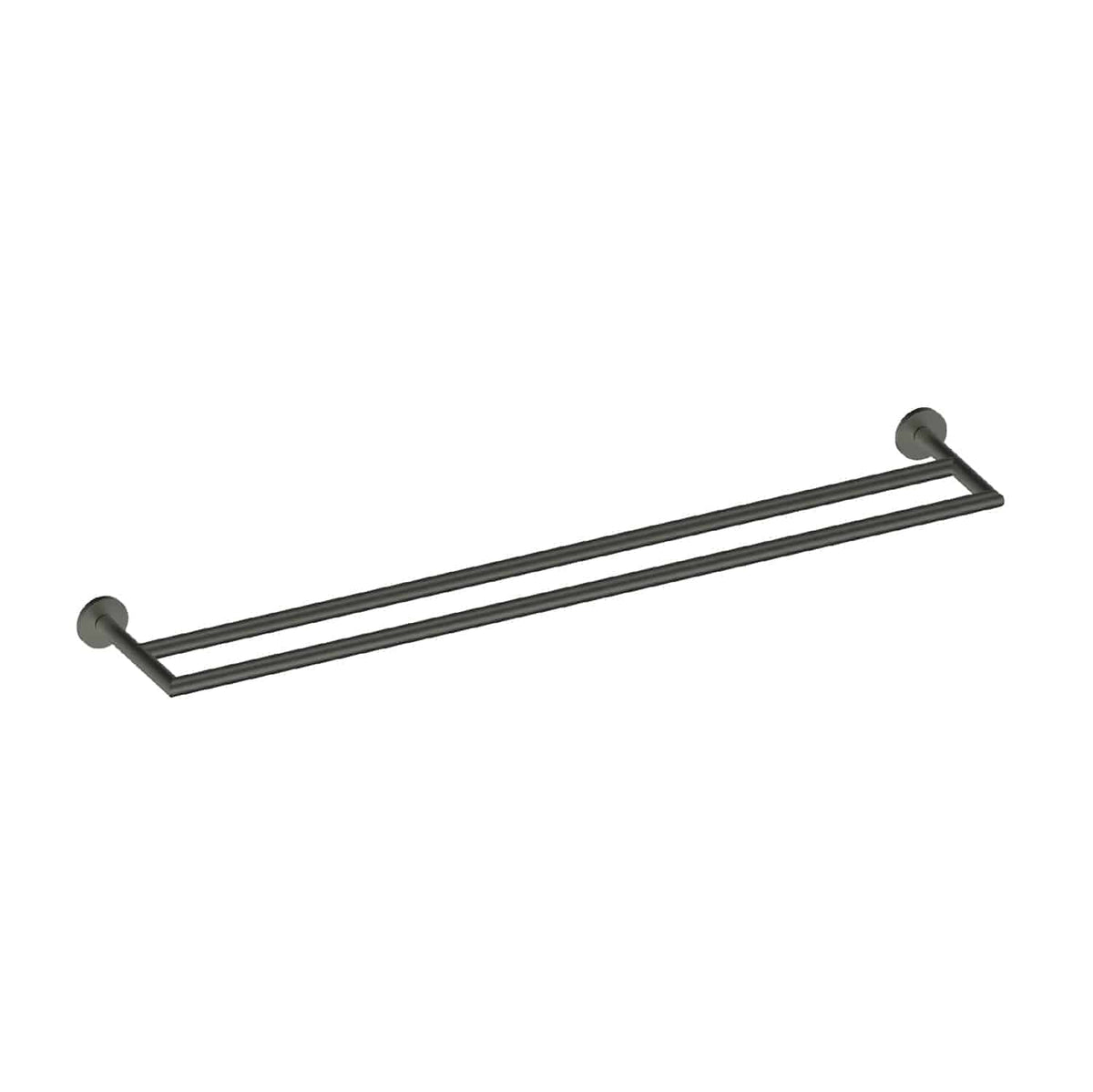 Zola Double Towel Rail - PVD Gunmetal