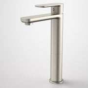 Caroma Luna Tower Basin Mixer - Brushed Nickel