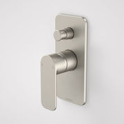 Caroma Luna Bath/Shower Mixer with Diverter - Brushed Nickel