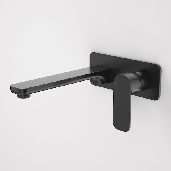 Caroma Luna Wall Basin/Bath Mixer - Black