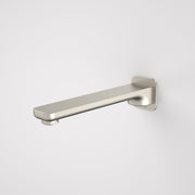 Caroma Luna Wall Basin/Bath Outlet - Brushed Nickel