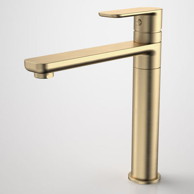 Caroma Luna® Sink Mixer - Brushed Brass - Lead Free