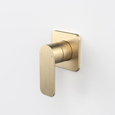Caroma Luna II EasySwitch Bath/Shower Mixer - Brushed Brass (Complete Kit)