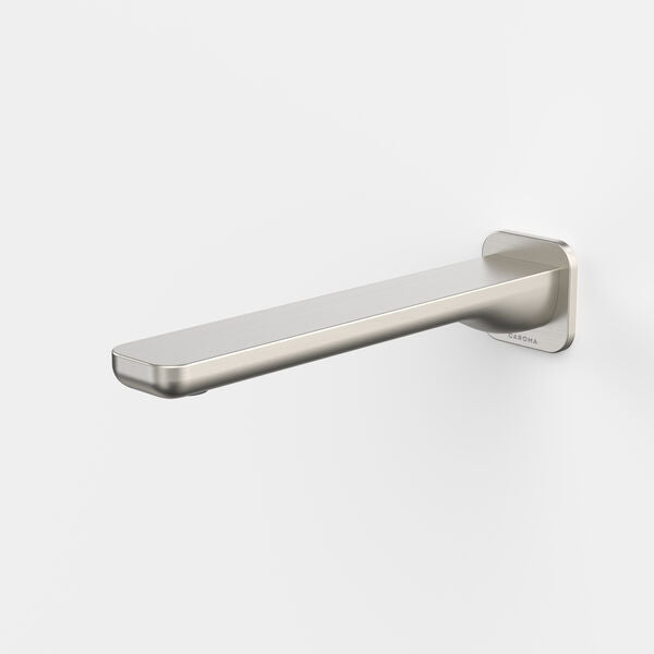 Caroma Luna II Basin/Bath Outlet 220mm - Brushed Nickel