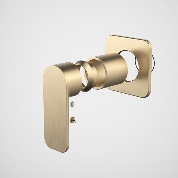 Caroma Luna II Bath/Shower Mixer Trim Kit - Brushed Brass