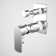 Caroma Luna II Bath/Shower Mixer with Diverter Trim Kit - Chrome