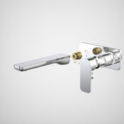 Caroma Luna II Wall Basin/Bath Mixer 180mm Trim Kit - Chrome