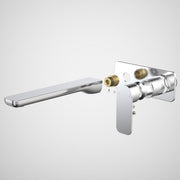 Caroma Luna II Wall Basin/Bath Mixer 220mm Trim Kit - Chrome