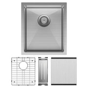 Hana 27L Single Kitchen Sink Kit
