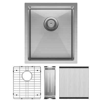 Hana 27L Single Kitchen Sink Kit